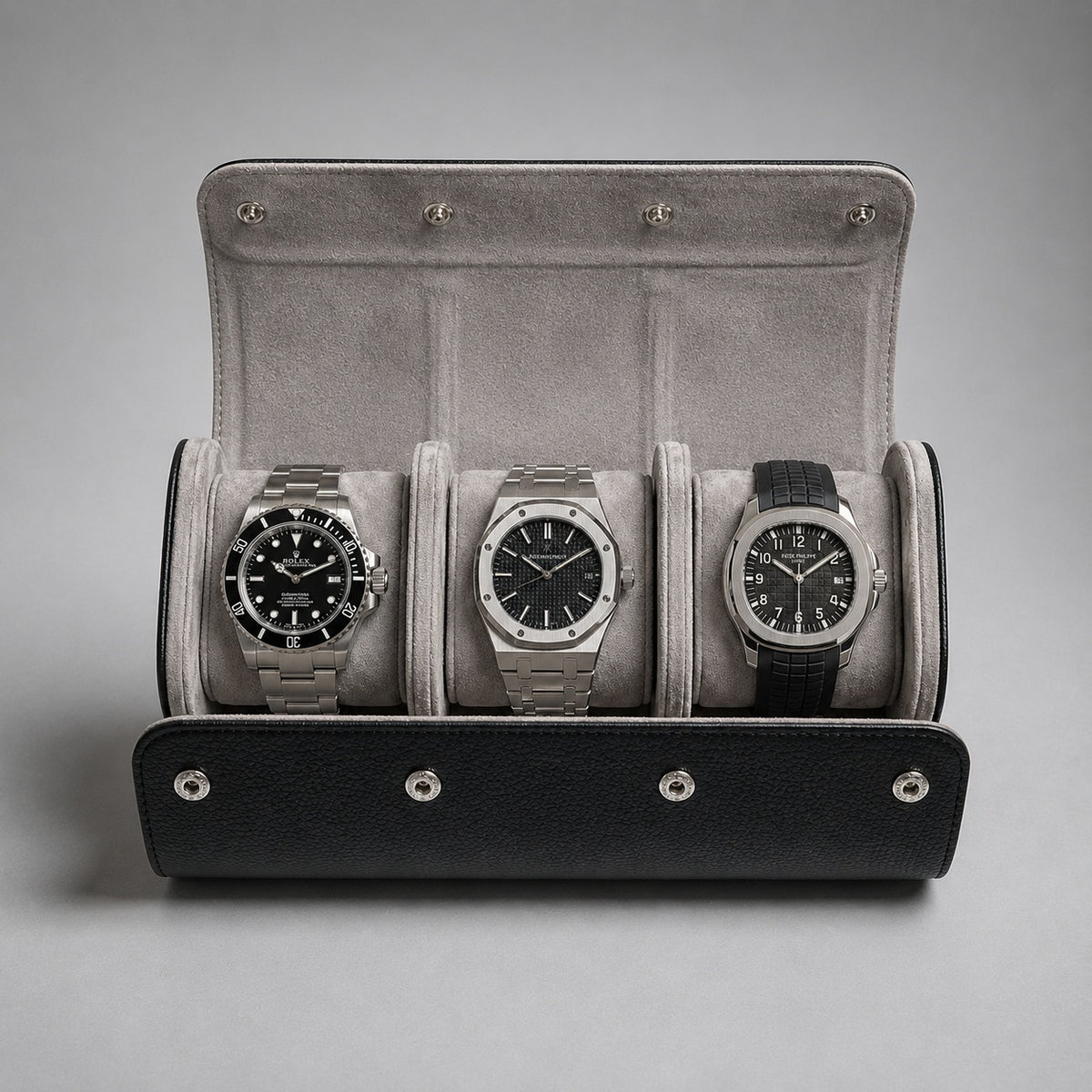 VELMONT WATCH ROLL - PREMIUM LEATHER