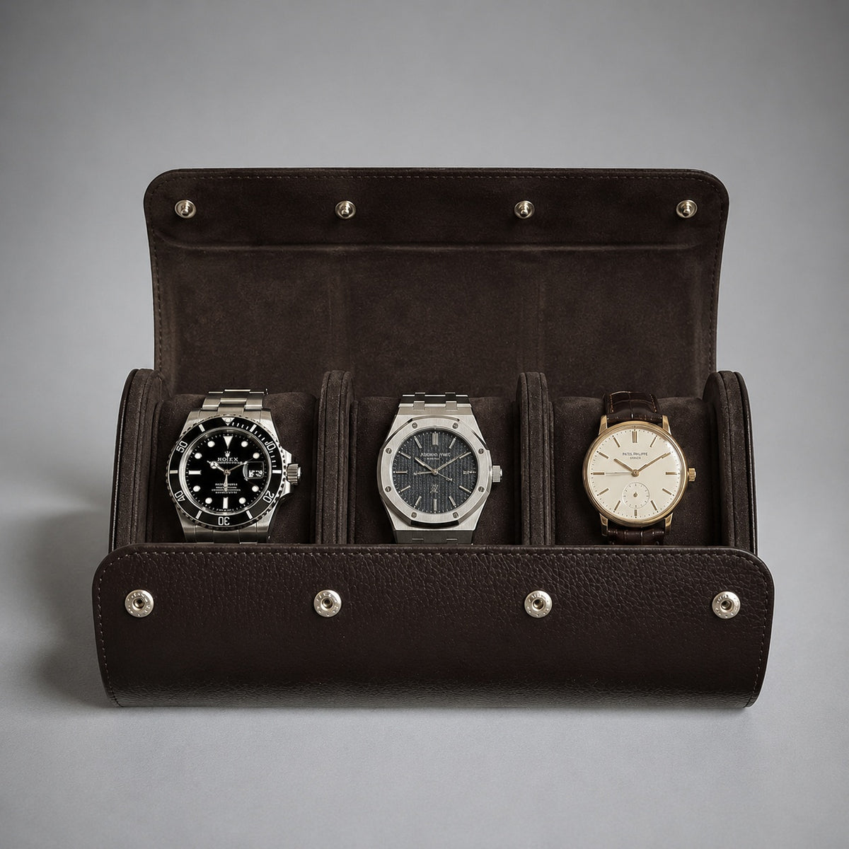 VELMONT WATCH ROLL - PREMIUM LEATHER