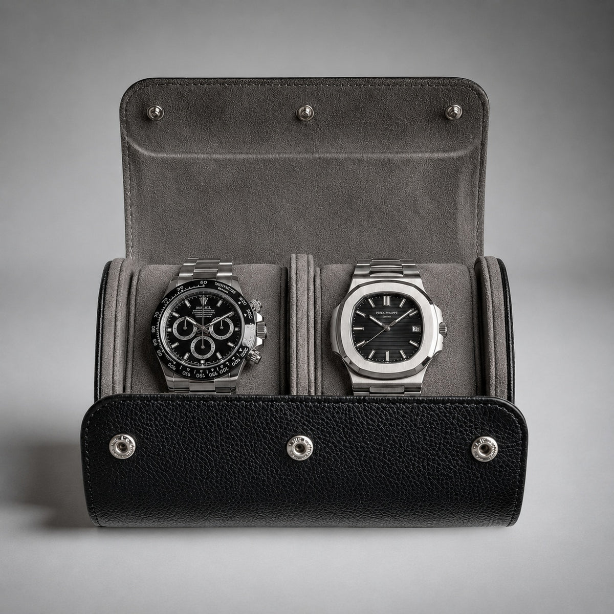 VELMONT WATCH ROLL - PREMIUM LEATHER